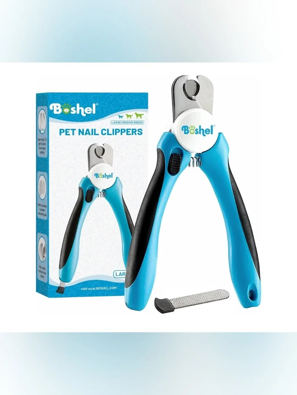 Boshel Professional Dog Nail Clippers with Safety Guard
